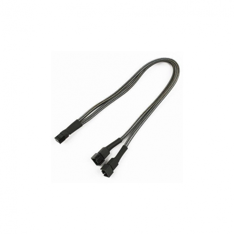 3-pin Y kabel 30 cm carbon