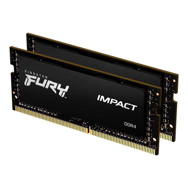 Kingston Fury Impact 32 GB (2 x 16GB) - DDR4-2666 SO