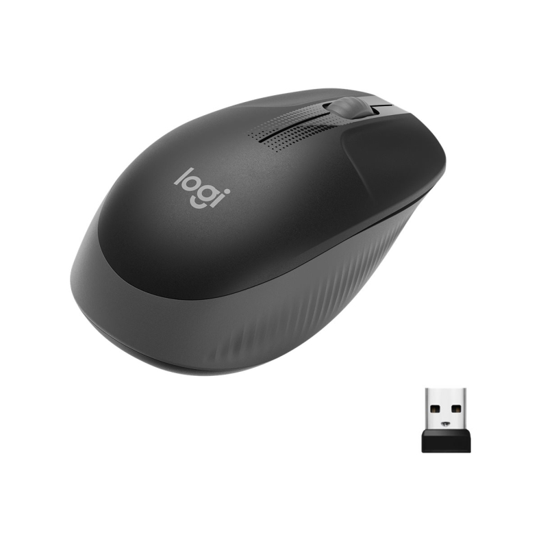 Logitech Wireless Mouse M190 Sort