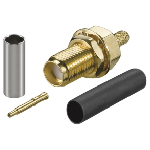 RP-SMA han krimpstik - Revers til RG58