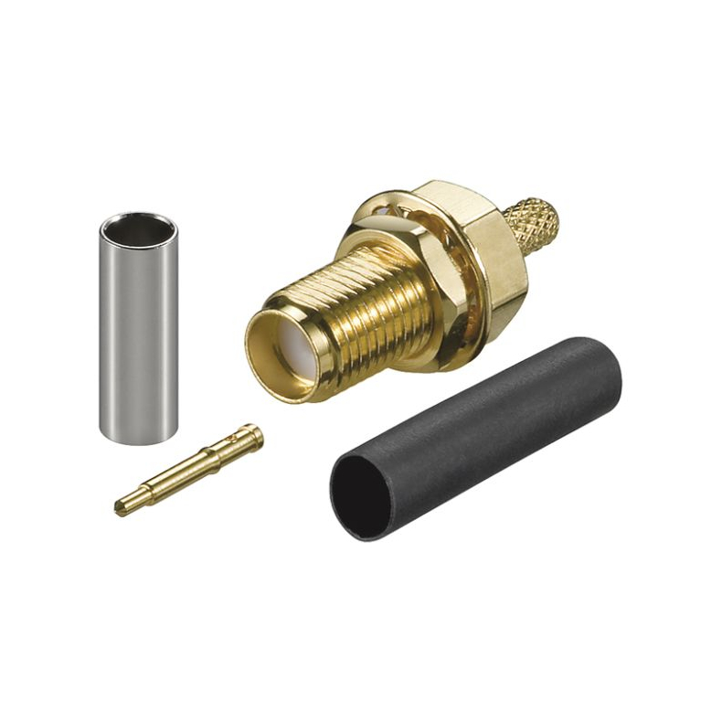 RP-SMA han krimpstik - Revers til RG58