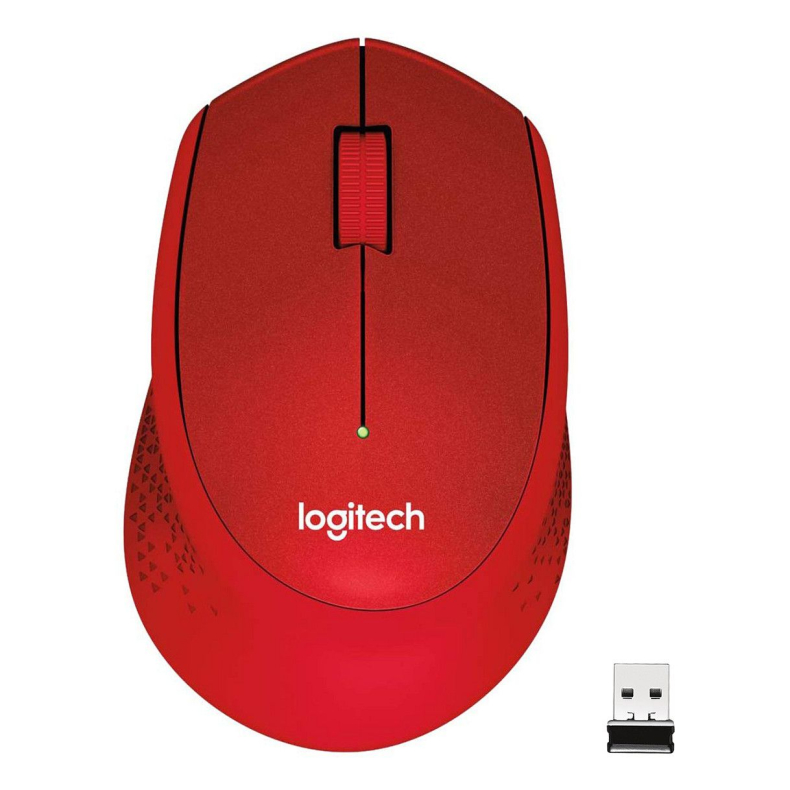 Logitech B330 Silent Plus Wireless RED