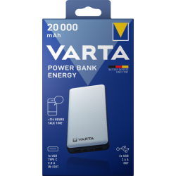 Power Bank 20000 1x USB C, 2 X USB 2
