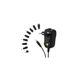 Str�madapter 12W 3V-12V DC, MAX 1A
