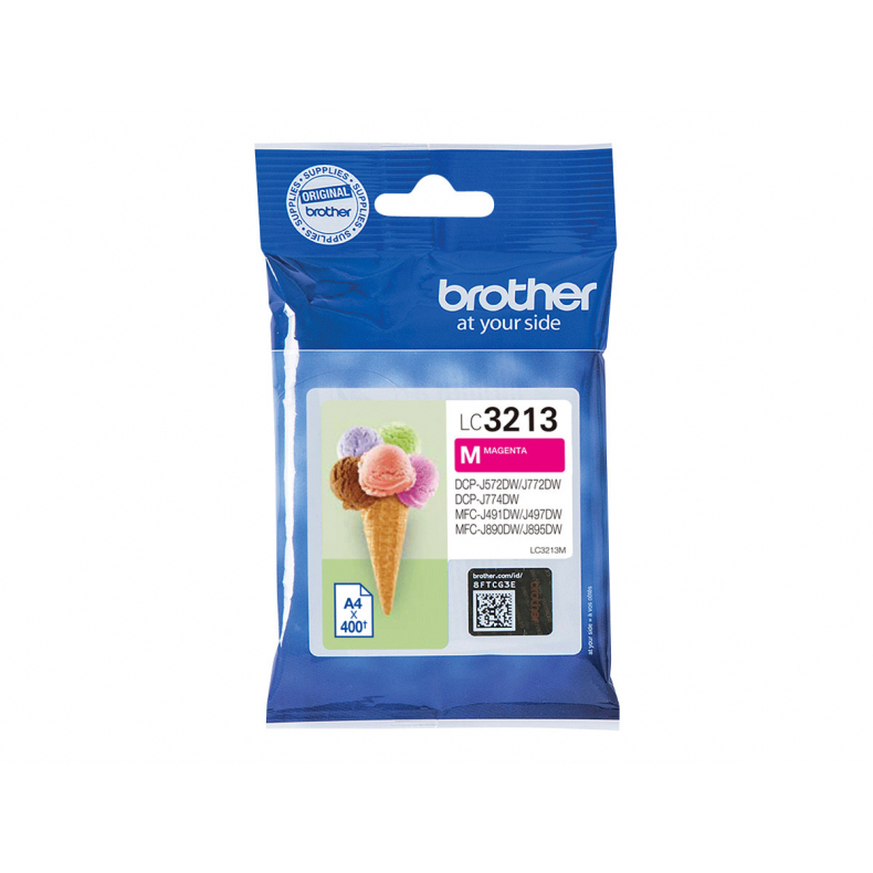 Brother LC3213Y -Rd - original