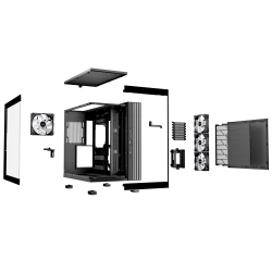 Be Quiet! Light Base 600 LX Sort