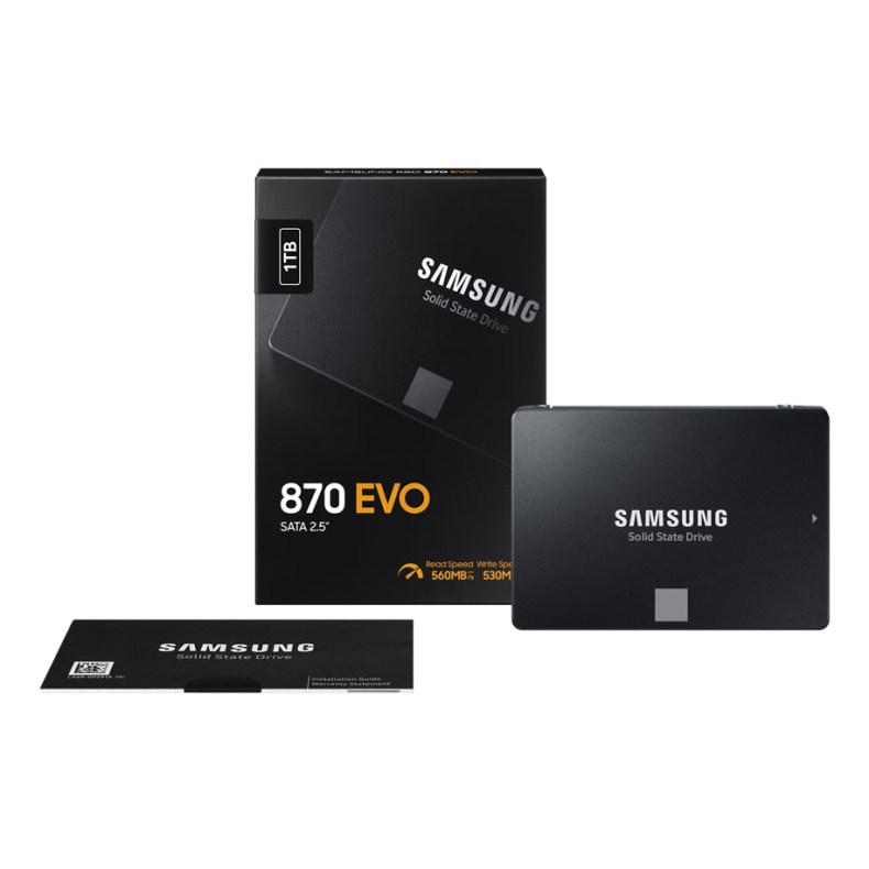 1TB SAMSUNG 2,5 870 EVO MAX 1 stk. pr kunde