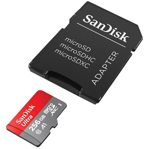 ULTRA 256GB microSDXC USH-I adp