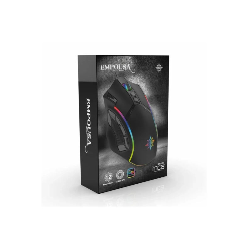 Empousa RGB Gaming Mus 12 knap