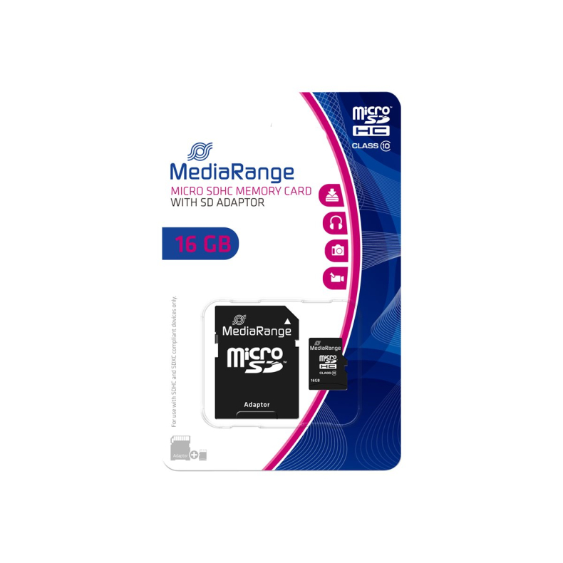 16GB Class 10 M-SDHC Class 10