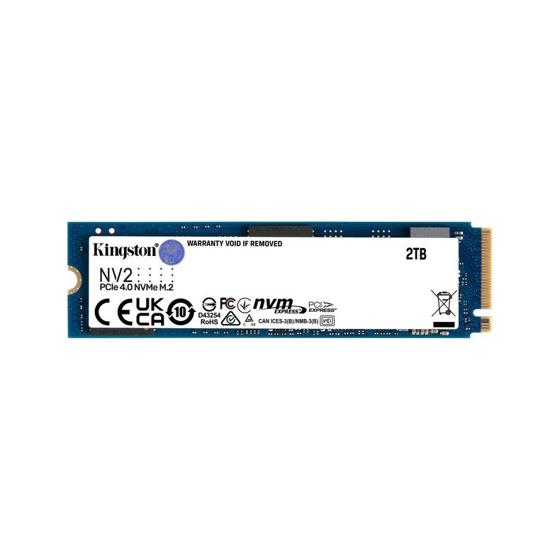 2TB Kingston NV2 NVMe PCIe 4.0 x 4