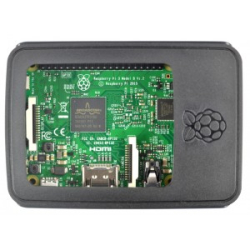 Kabinet til Raspberry Pi 3 Sort Model B