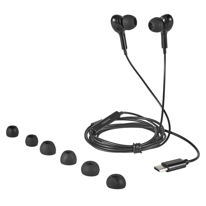 Streetz USB-C in-Ear C220 hovedtelefoner