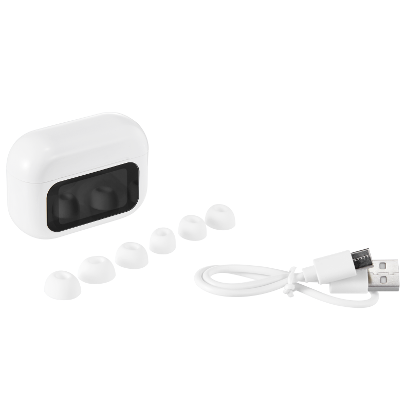 Streetz T600 True Wireless in-ear Hvid