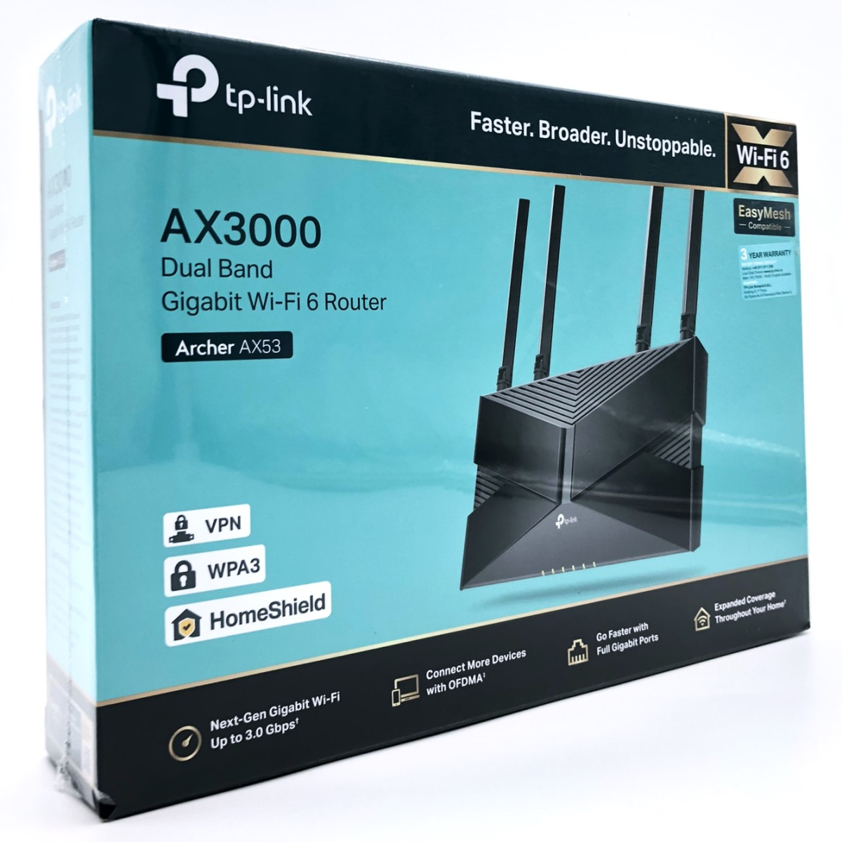 TP-Link Archer AX53 AX3000 - Trådløse Router - BWS Computers ApS