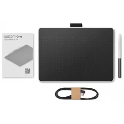 Wacom One Grafiktablet Bluetooth Sort