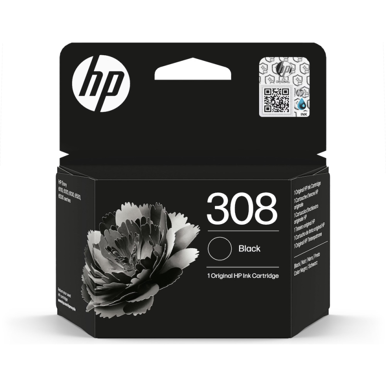 HP 308 Black Original Ink