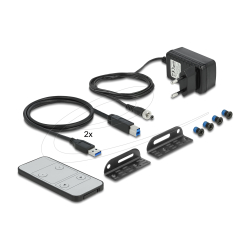 Delock KVM Switch 8K USB m. Audio