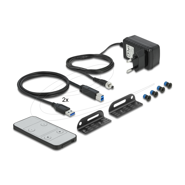 Delock KVM Switch 8K USB m. Audio