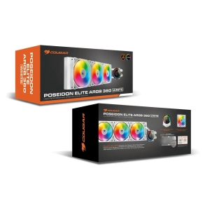 COUGAR Poseidon Elite 360mm ARGB Hvid