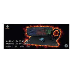 4-IN-1 Gaming Combo LED