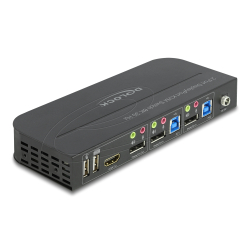 Delock KVM Switch 8K USB m. Audio