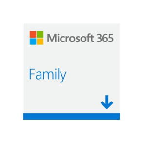 Microsoft 365 Family - 1 r, 6 brugere - Windows, MacOS - ESD