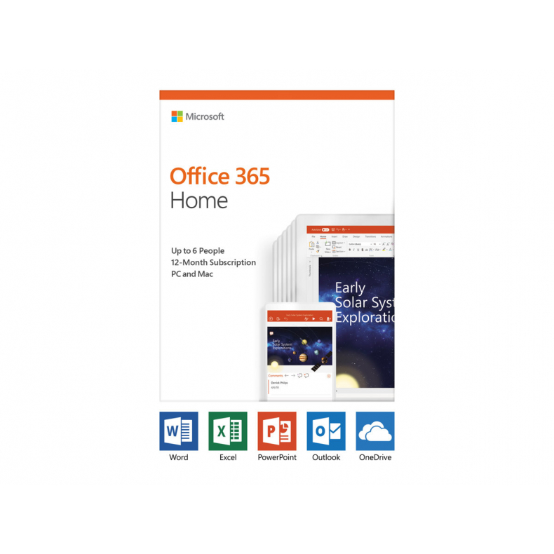 MS O365 Home Mac/Win DK 1 r DL