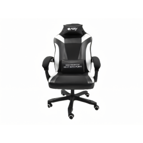 Fury Avenger M Gamer Stol Sort Hvid