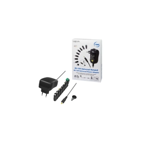 Str�madapter 24W 3V-12V DC, MAX 2A 1.45m