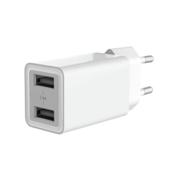 2-port 12W Charger USB2xA