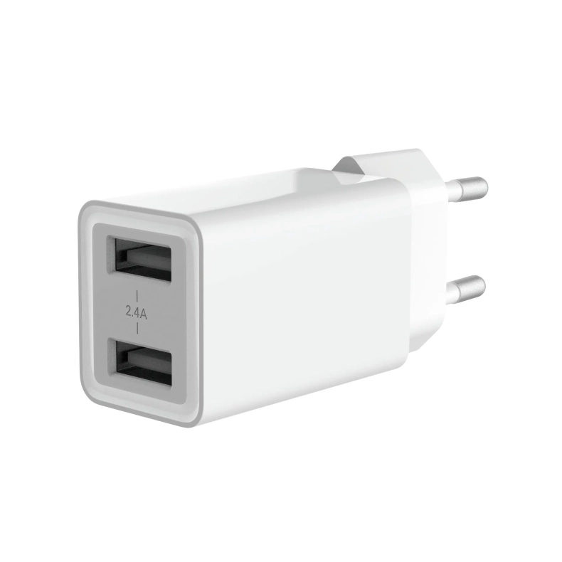 2-port 12W Charger USB2xA