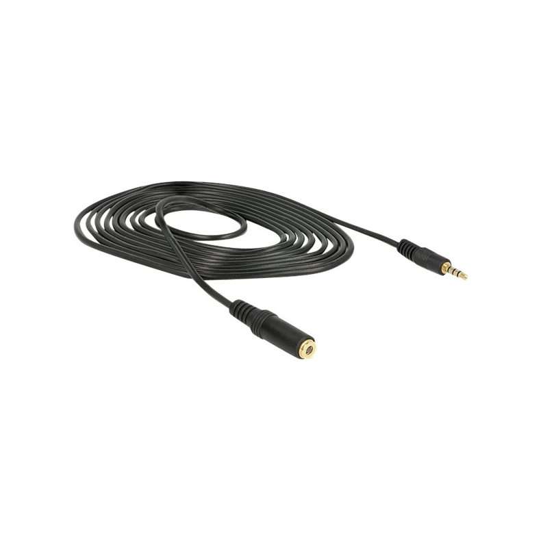 2m Minijack 4pin forlnger kabel