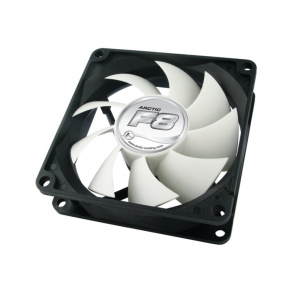 80x80x25mm PWM Arctic Kabinet cooler F8