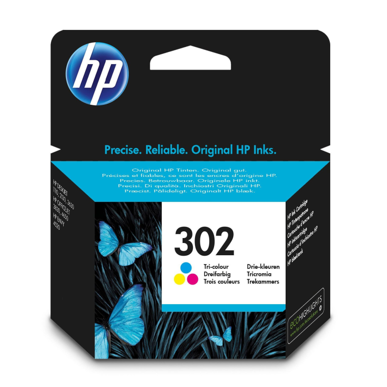 HP 302 ink cartridge Tri-color