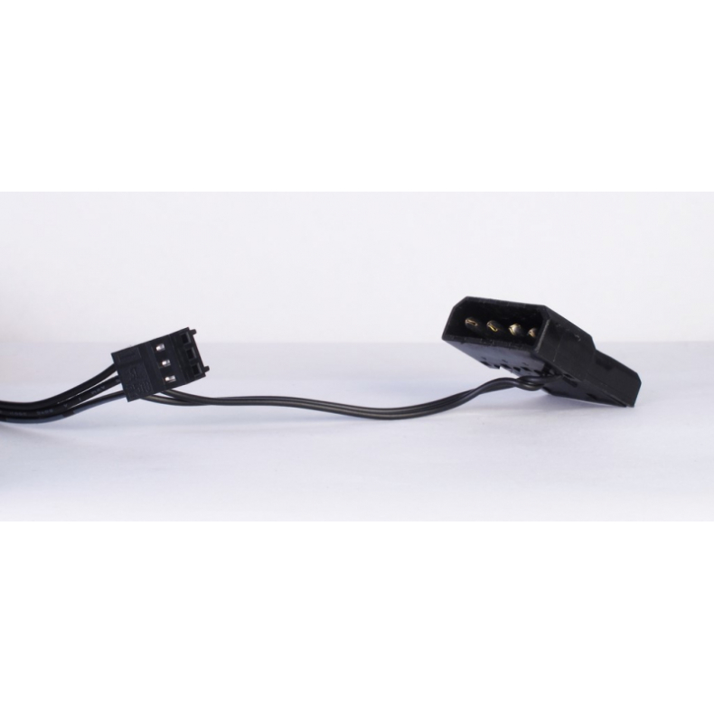 120mm R�d LED max 20db. 3pin/ 4pin molex