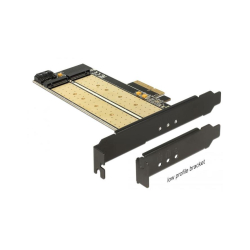 2x M.2 PCIe SSD/  PCIe 3.0x4 Host NVME