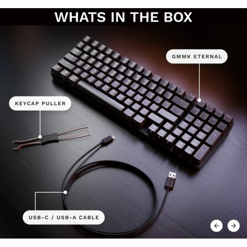 Glorious GMBK 96% Membrane tastatur