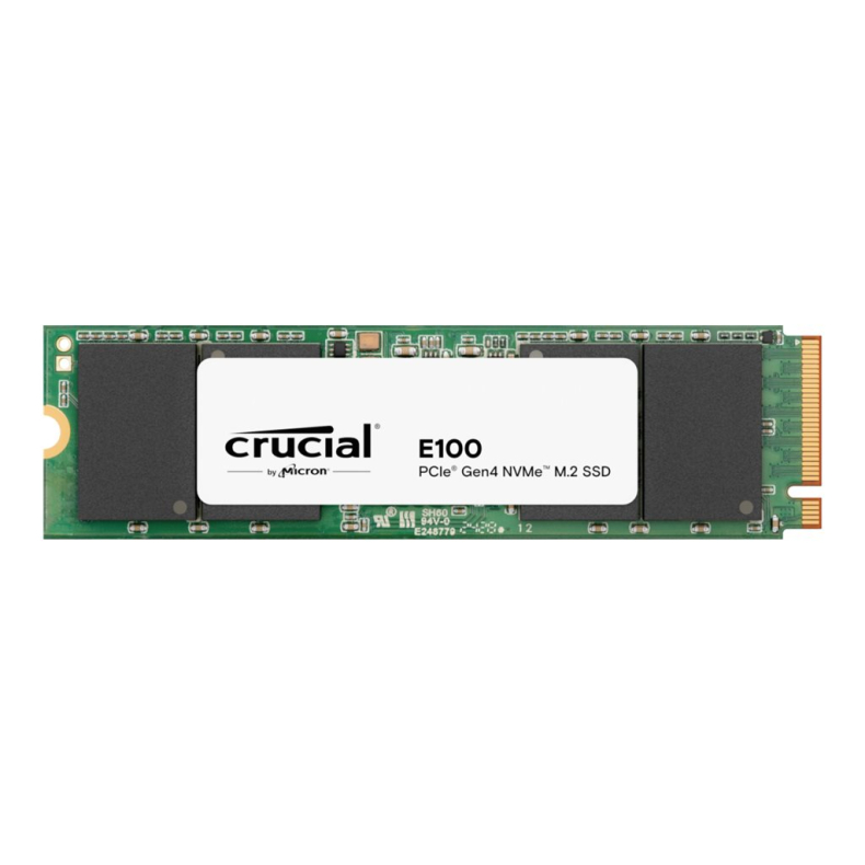 1TB M.2. NVMe PCIe Gen4 Crusial E100 max 1 stk pr kunde