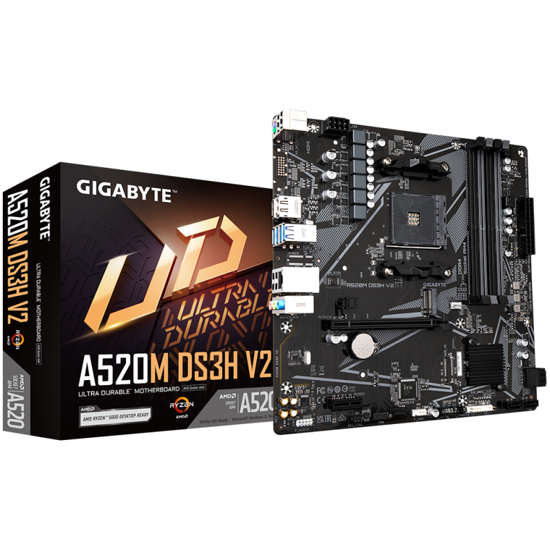 Gigabyte A520M DS3H V2 AM4