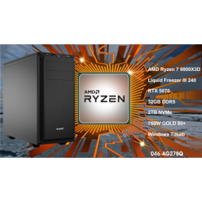 Luc Computer AG27 Ryzen 7 9800X3D 2TB NVMe 32GB, RTX5070 U/Win Off