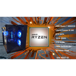 Luc Computer AG27 Ryzen 7 9800X3D 2TB NVMe 32GB, RTX5070 Win11 **PC2GO**
