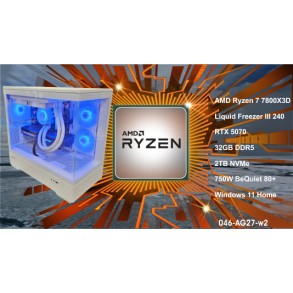 Luc Computer AG27 Ryzen 7 7800X3D 2TB NVMe 32GB, RTX5070 **PC2GO**
