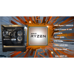 Luc Computer AG27 Ryzen 7 9800X3D 2TB NVMe 32GB, RTX5070 Win11 **PC2GO**