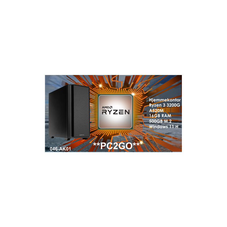 Computer AK01 Ryzen3  500GB  inkl. WIN11 ** PC2GO **