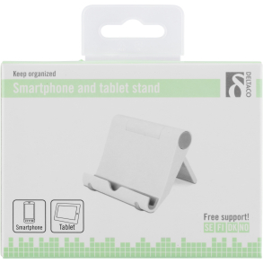 Stativ til Telefon eller Tablet, Hvid
