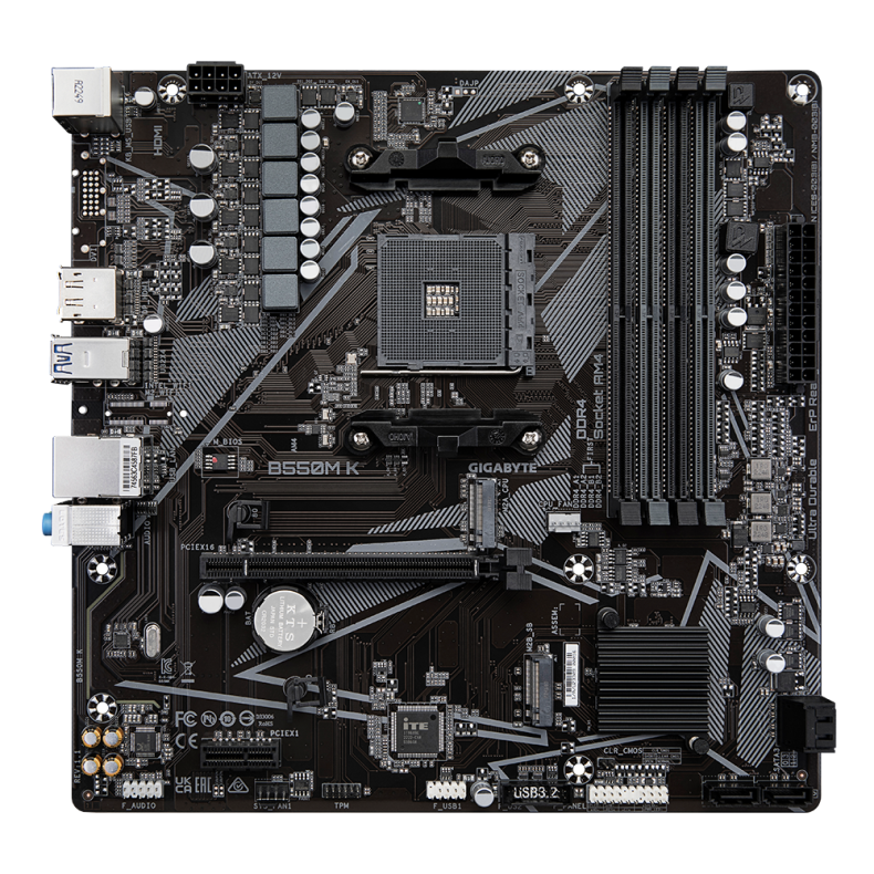 Gigabyte B550M K AM4