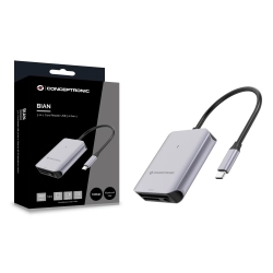 USB-C 3.2 Gen2 3 i 1 Card Reader