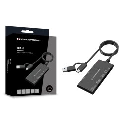 USB 3.0 7 i 1 Card Reader USB/Type-C