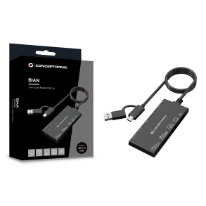 USB 3.0 7 i 1 Card Reader USB/Type-C